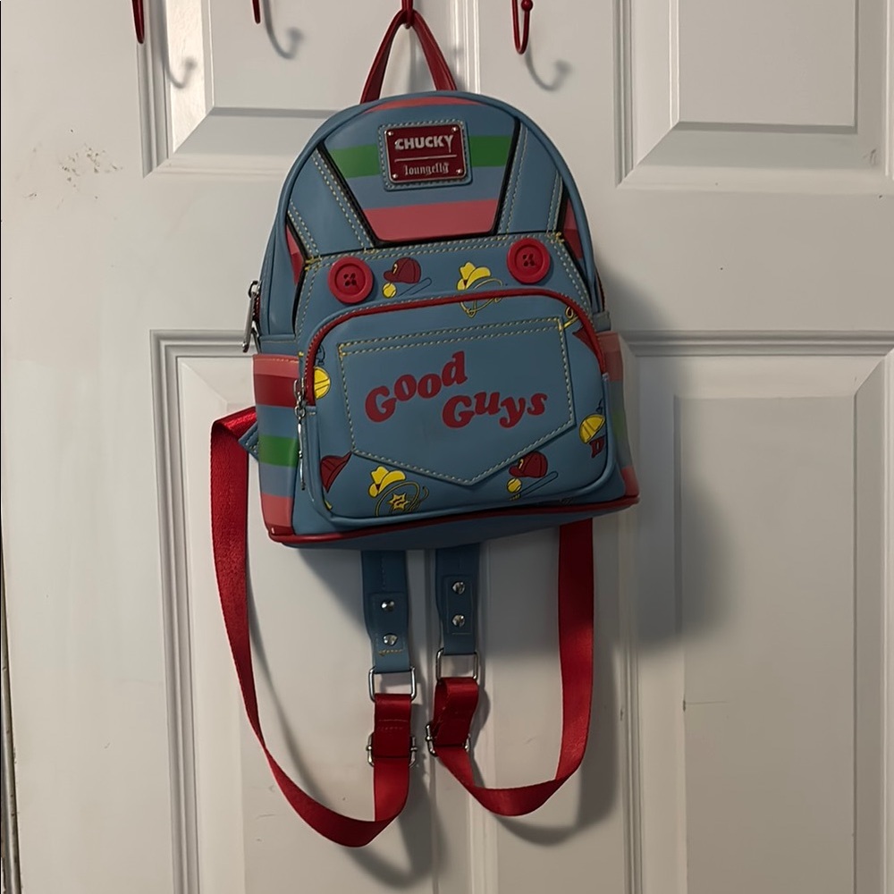 Good Guys Kids Backpack - Blue and Red